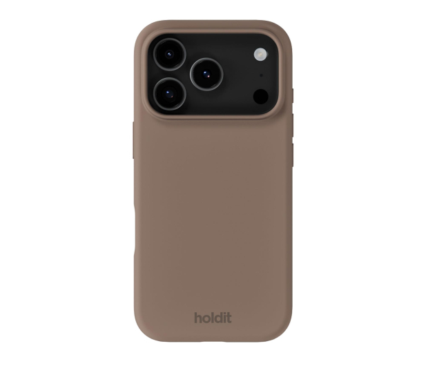 Holdit Silicone Case iPhone 18 Pro / 17 Pro Mocha Brown - 1361716 - zdjęcie